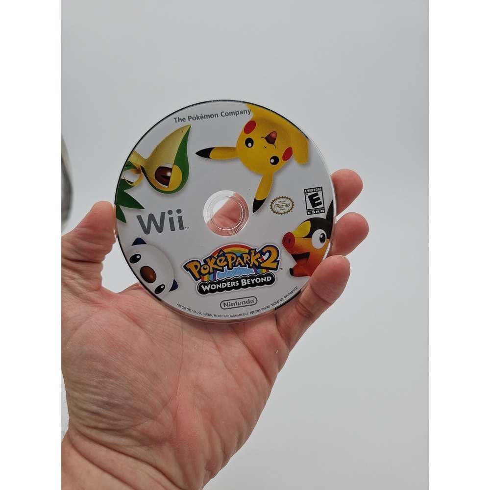 POKEPARK 2 WONDERS BEYOND - NINTENDO WII - DISC ONLY *TESTED & WORKING*